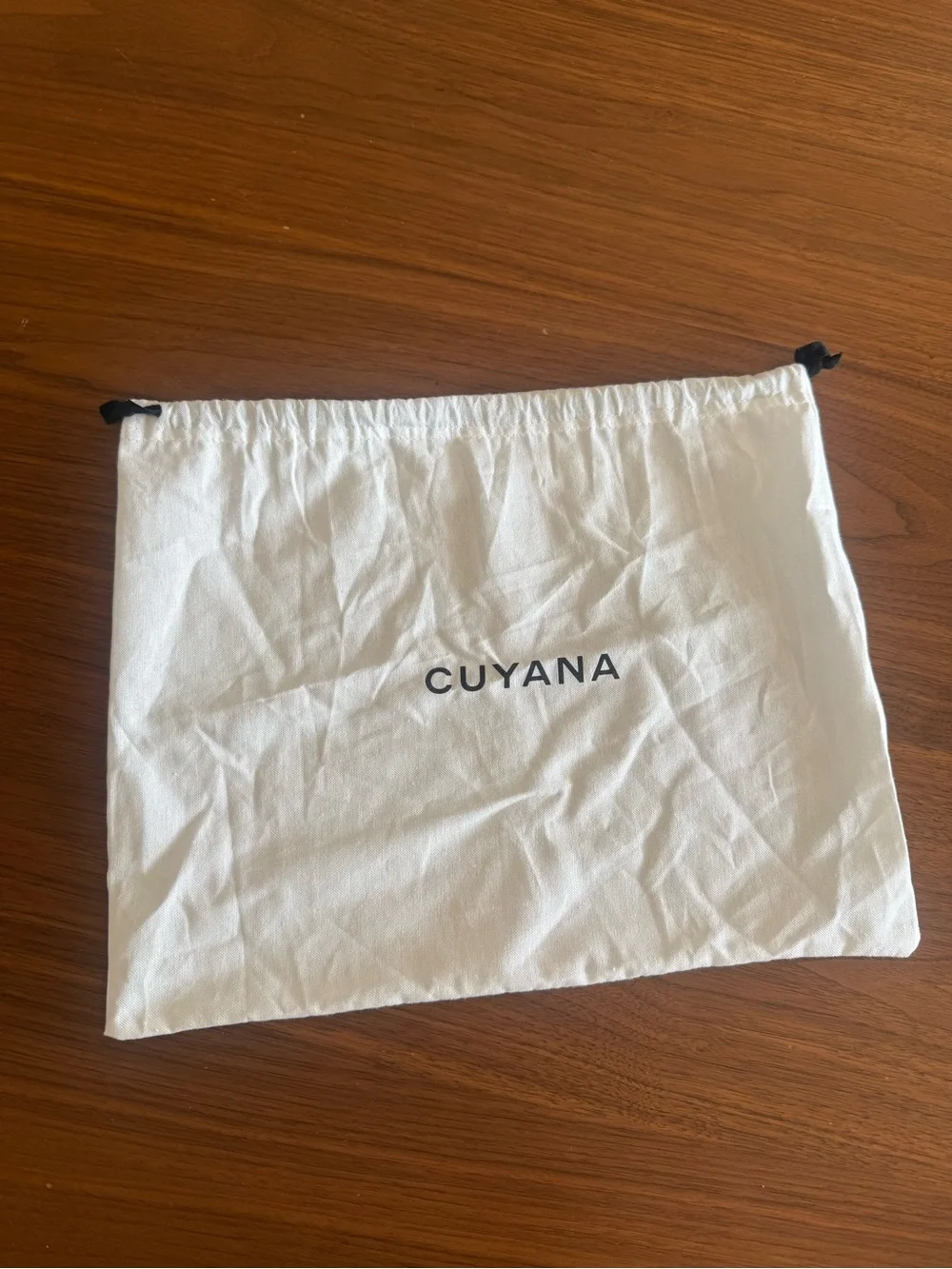 Cuyana Authentic Cotton Drawstring Dust Bag Storage Pouch 15 x 12